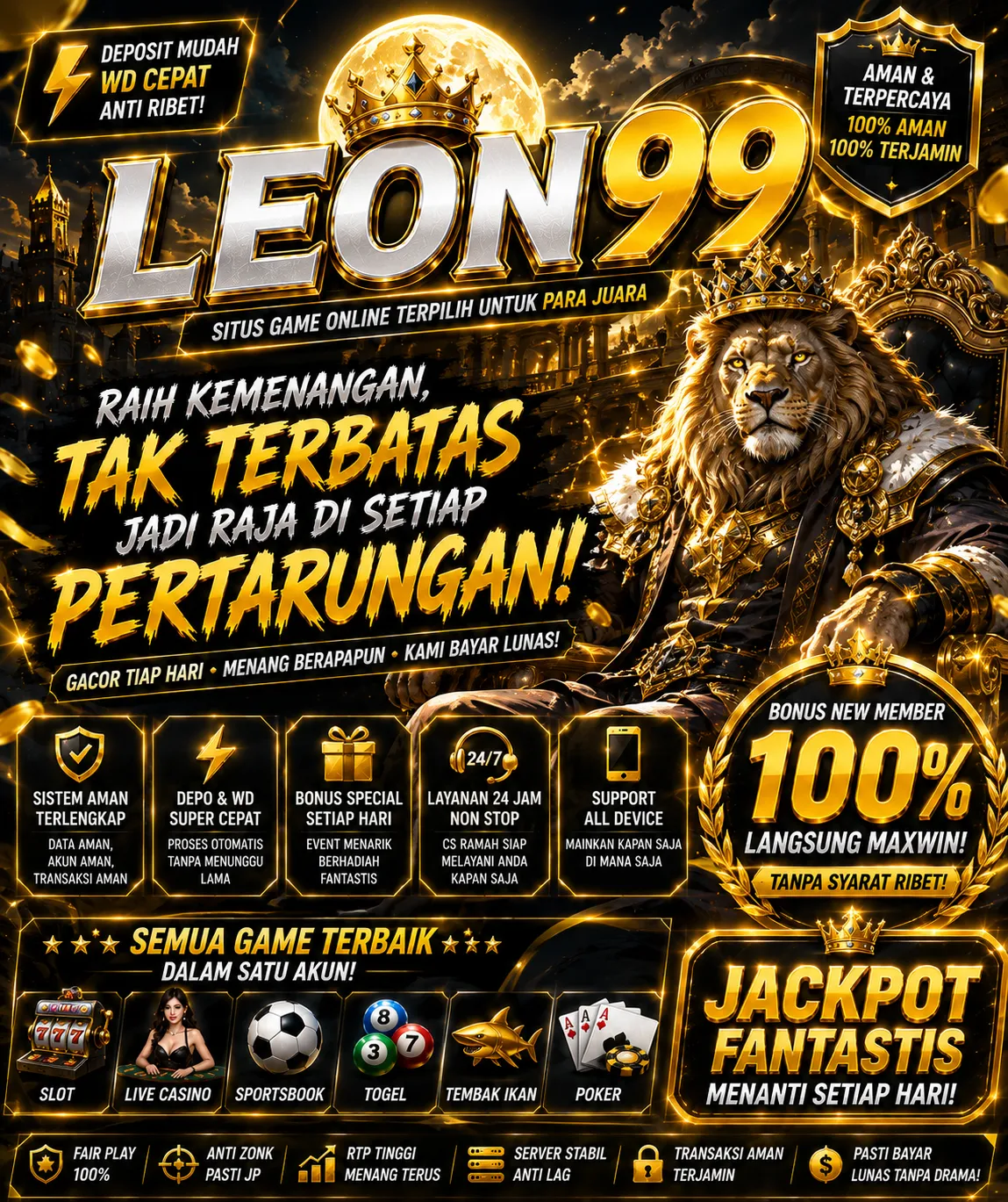 LEON99 Banner